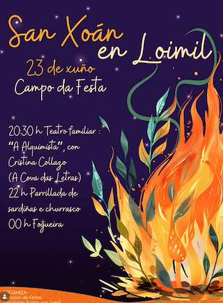 Fechas, información, programa, cartel, imágenes, mapa y ubicación de San Xoán de Loimil (2026)  en  A Estrada