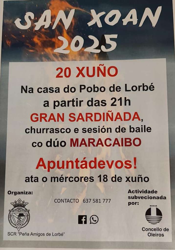 San Xoán de Lorbé en Oleiros