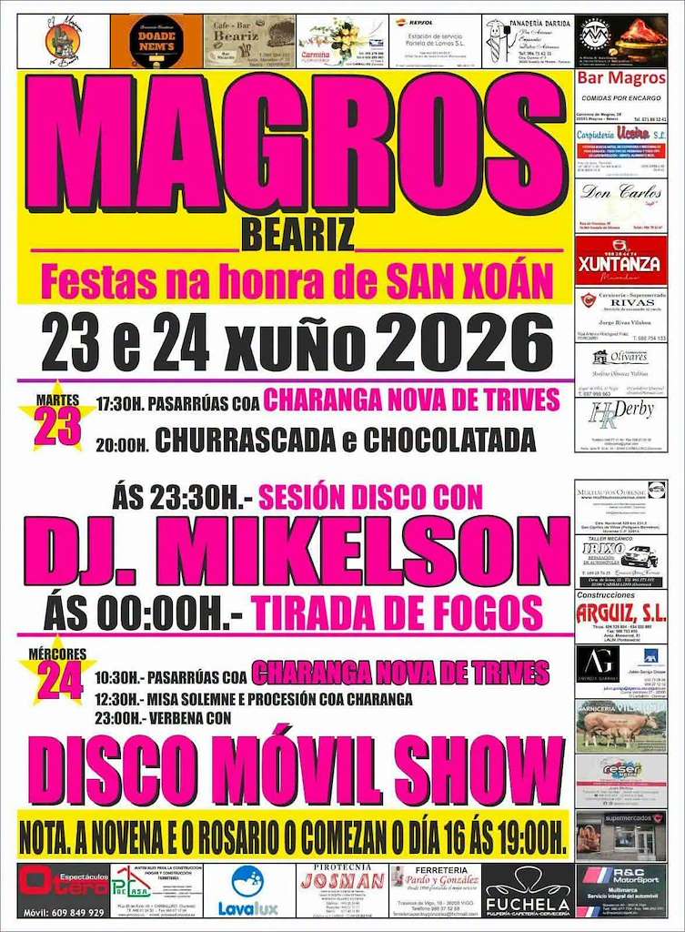 San Xoán de Magros (2026) en Beariz