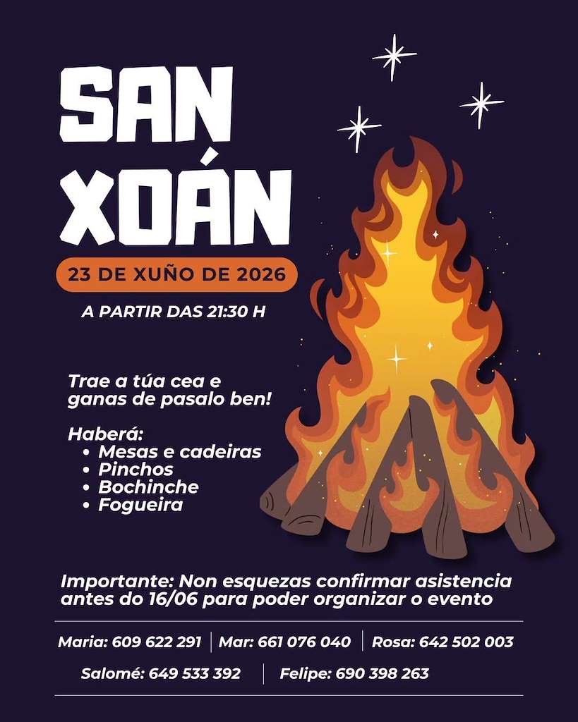 San Xoán de Mondoi (2026) en Oza Cesuras