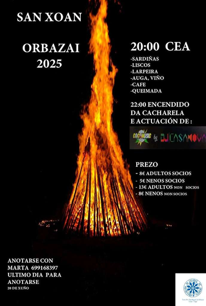 San Xoán de Orbazai  (2025) en Lugo
