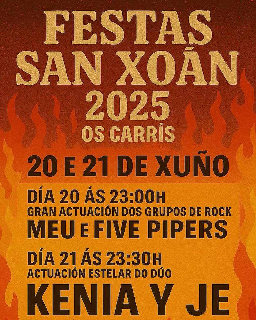 San Xoán de Os Carris en Leiro