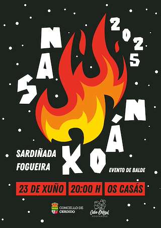 Fechas, información, programa, cartel, imágenes, mapa y ubicación de San Xoán de Os Casás  en  Cerdido