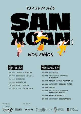 Fechas, información, programa, cartel, imágenes, mapa y ubicación de San Xoán de Os Chaos (2026)  en  Monforte de Lemos