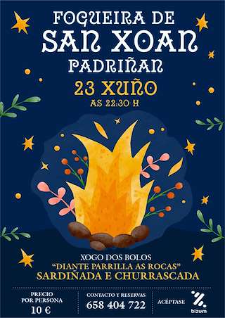 Fechas, información, programa, cartel, imágenes, mapa y ubicación de San Xoán de Padriñan (2026)  en  Sanxenxo