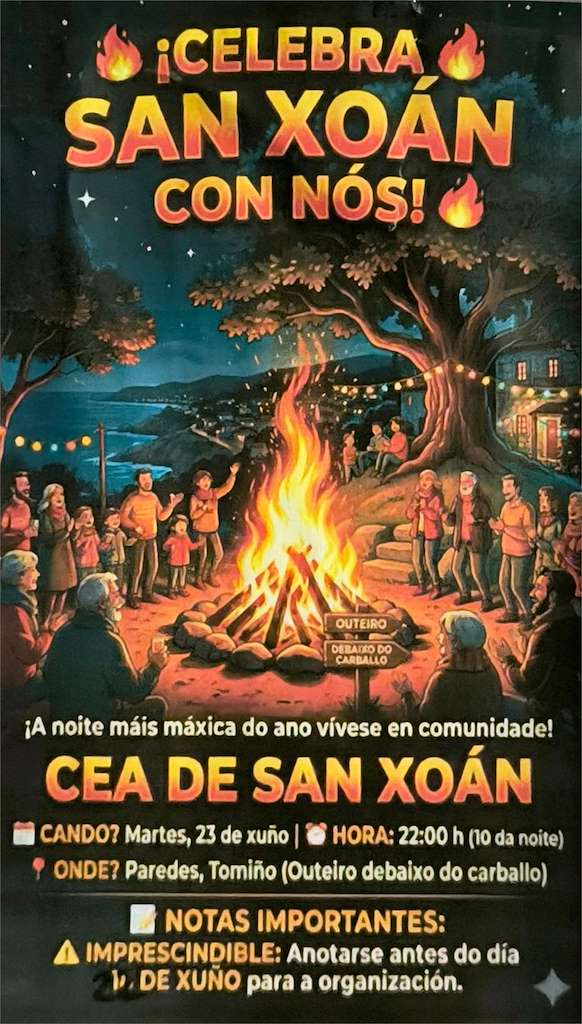 San Xoán de Paredes en Tomiño