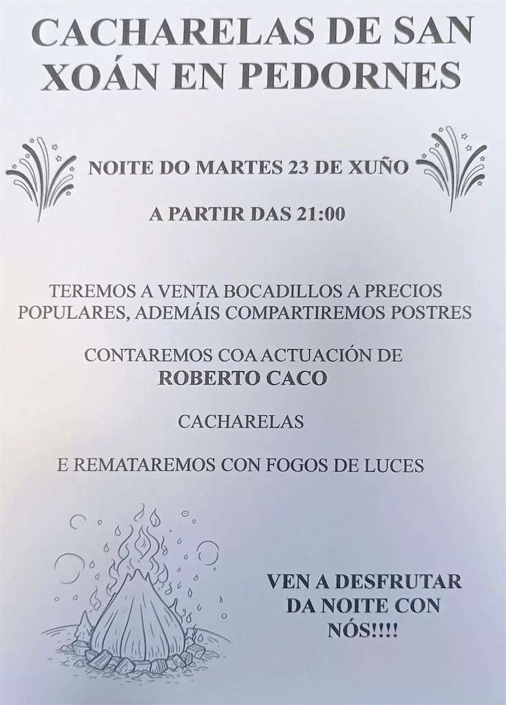 San Xoán de Pedornes (2026) en Oia