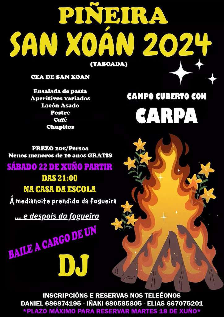 San Xoán de Piñeira  en Taboada
