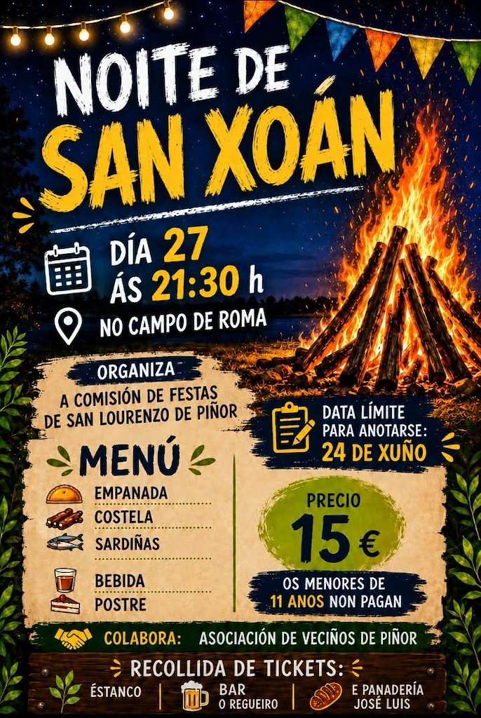 San Xoán de Piñor en Barbadás
