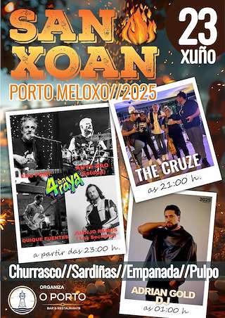 Fechas, información, programa, cartel, imágenes, mapa y ubicación de San Xoán de Porto Meloxo  en  O Grove