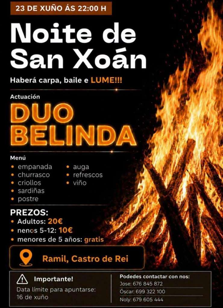 San Xoán de Ramil en Castro de Rei