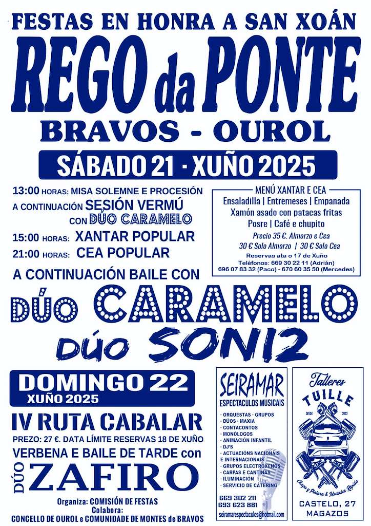 San Xoán de Rego da Ponte en Ourol