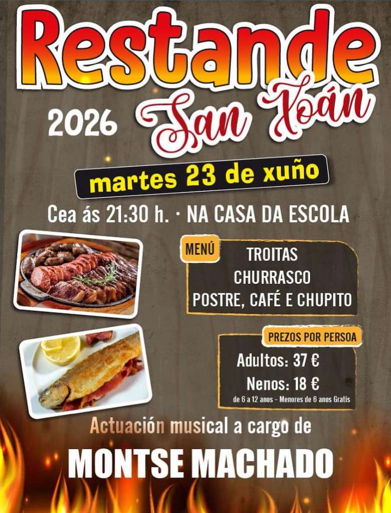 San Xoán de Restande en Trazo