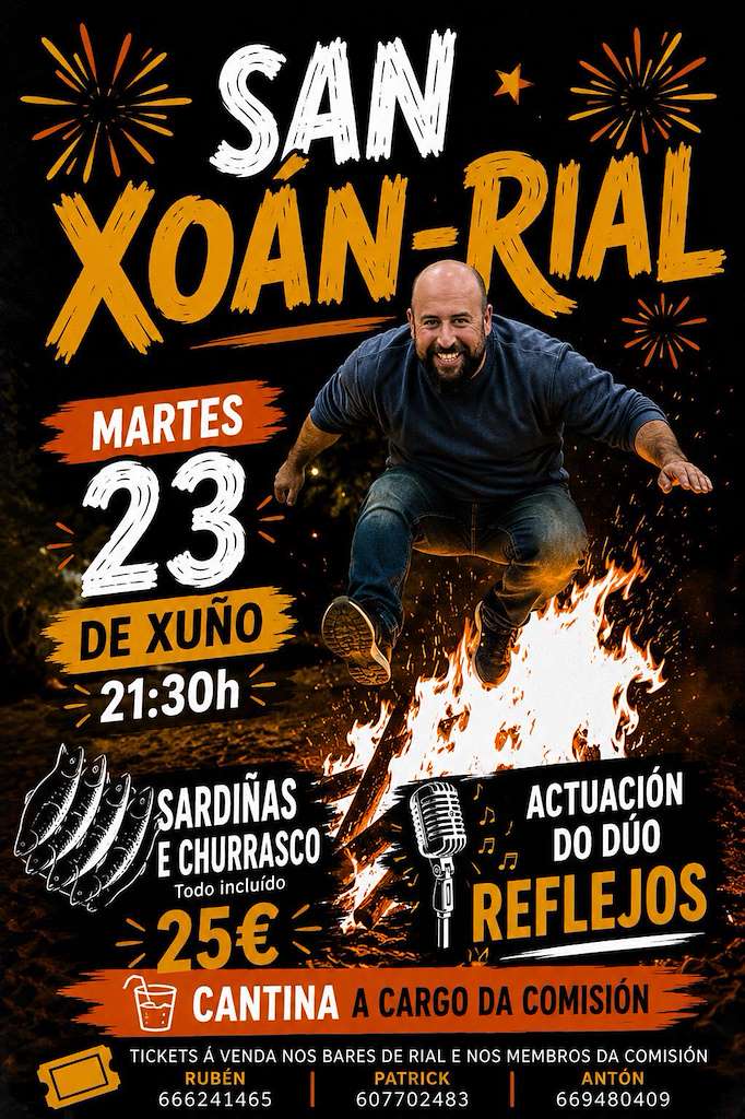 San Xoán de Rial  en Val do Dubra