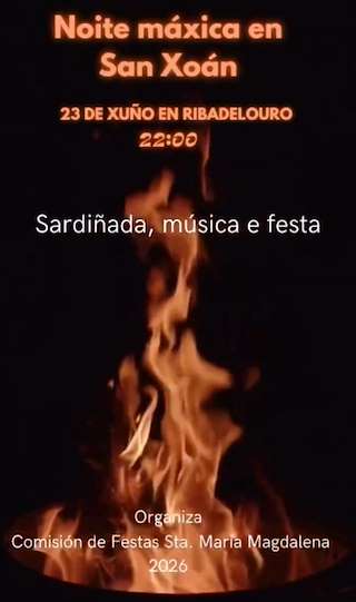 Fechas, información, programa, cartel, imágenes, mapa y ubicación de San Xoán de Ribadelouro (2026)  en  Tui