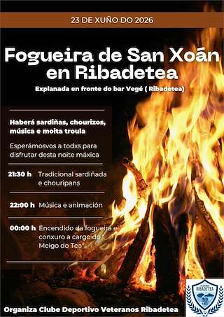 Fechas, información, programa, cartel, imágenes, mapa y ubicación de San Xoán de Ribadetea (2026)  en  Ponteareas