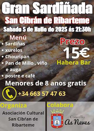 Fechas, información, programa, cartel, imágenes, mapa y ubicación de San Xoán de Ribarteme  en  As Neves