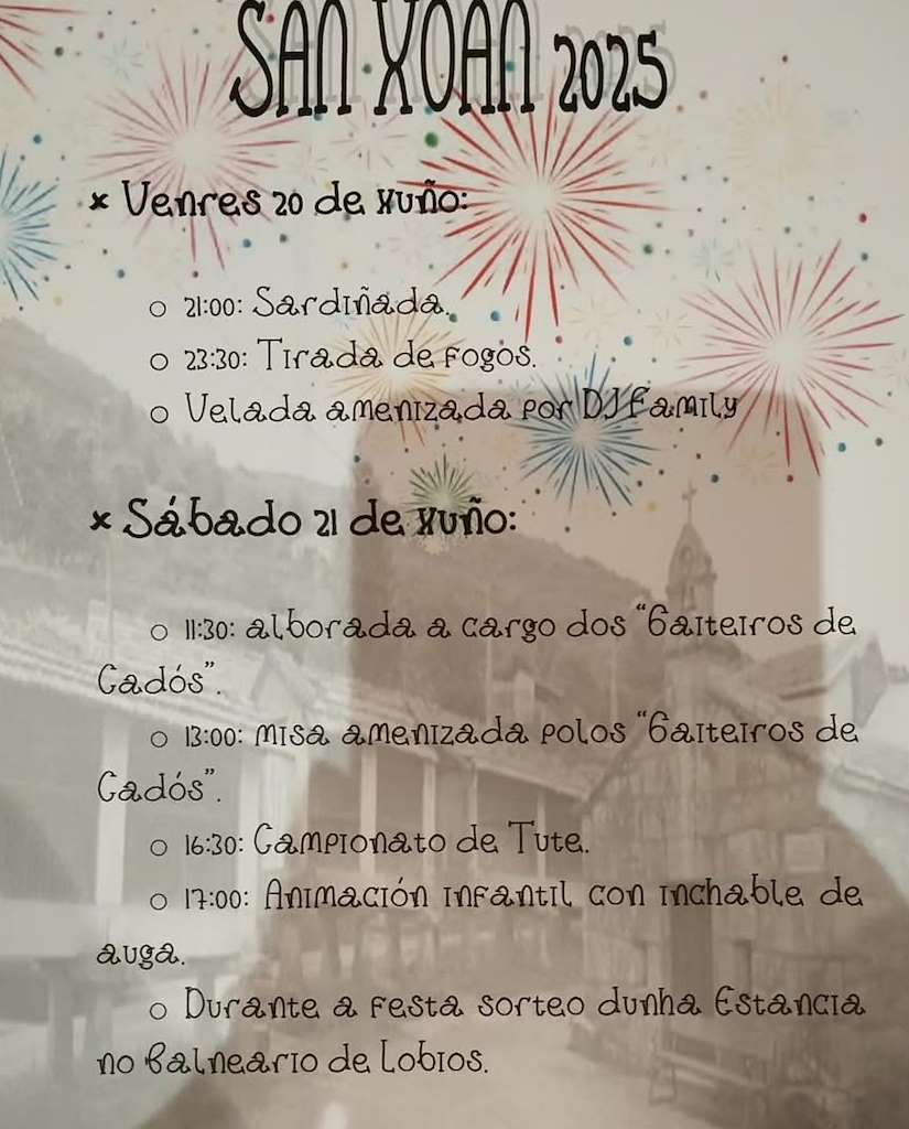 San Xoan de Sabariz  en Lobeira