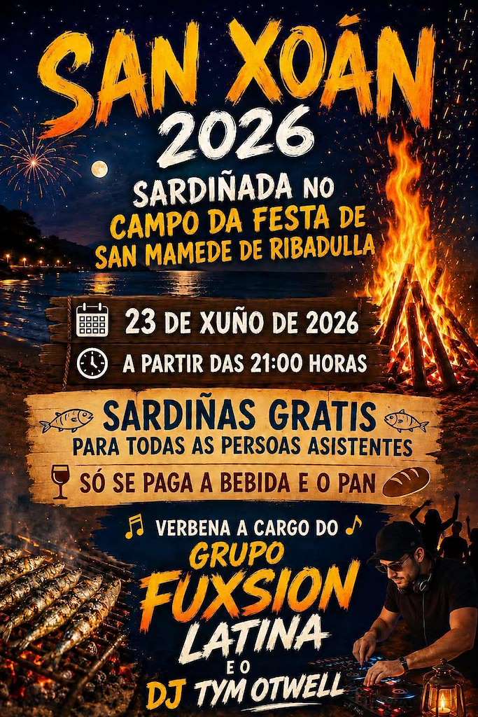 San Xoán de San Mamede de Ribadulla (2026) en Vedra