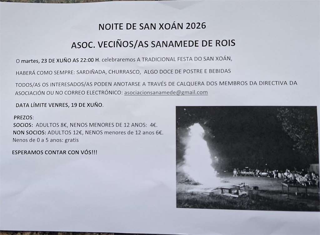 San Xoán de San Mamede en Rois