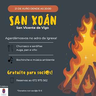 Fechas, información, programa, cartel, imágenes, mapa y ubicación de San Xoán de San Vicente de Vigo   en  Carral