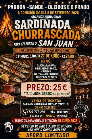 Fechas, información, programa, cartel, imágenes, mapa y ubicación de San Xoán de Sande (2026) en Cartelle