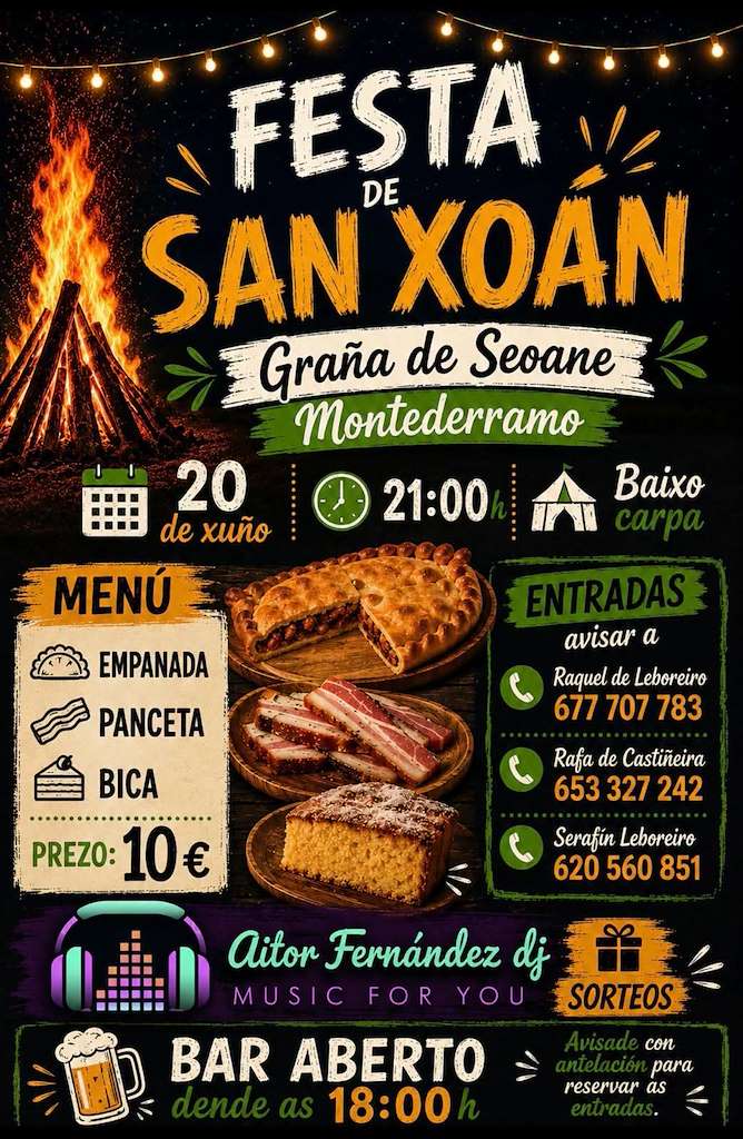 San Xoán de Seoane Vello (2026) en Montederramo