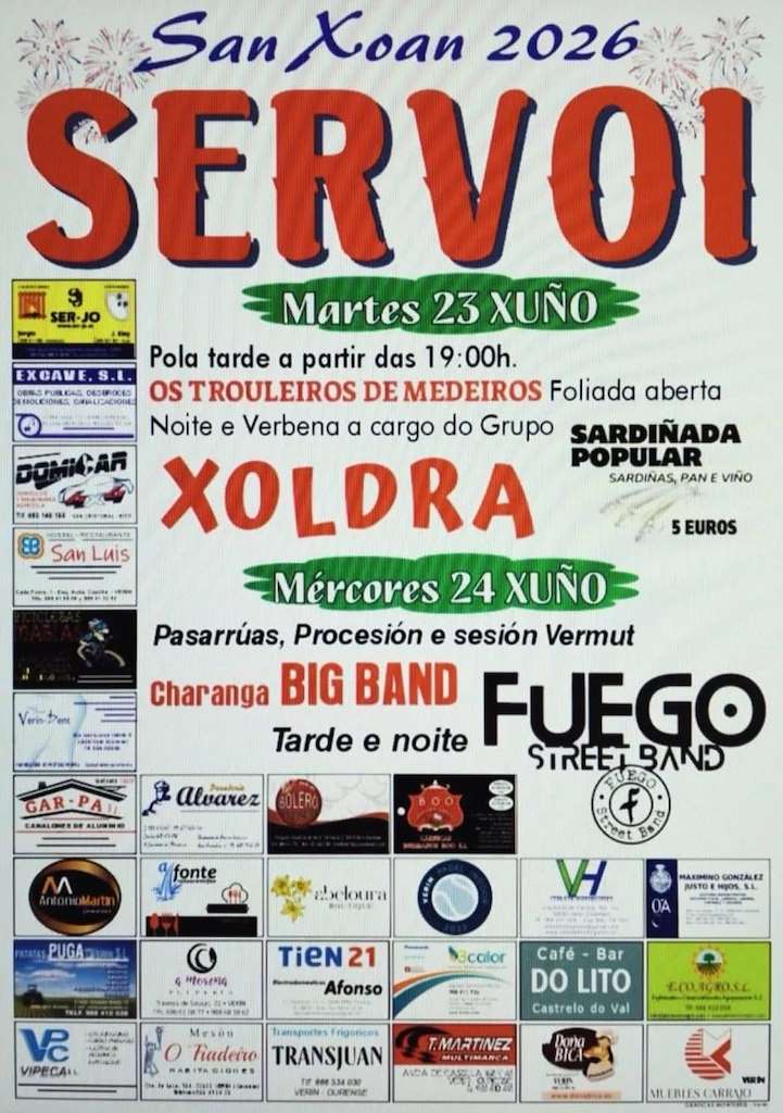 San Xoán de Servoi en Castrelo do Val
