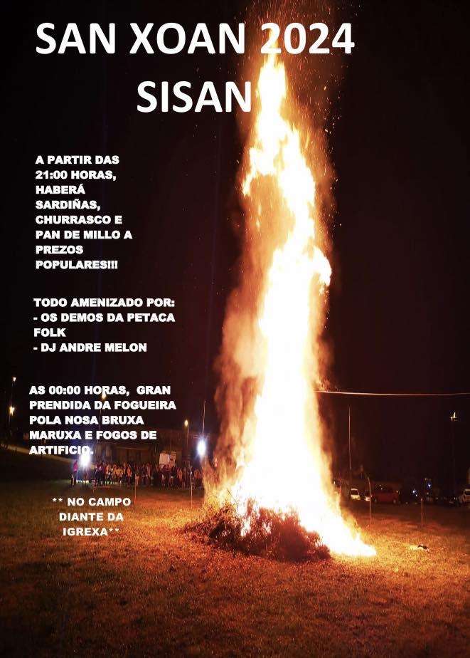 San Xoan de Sisán en Ribadumia