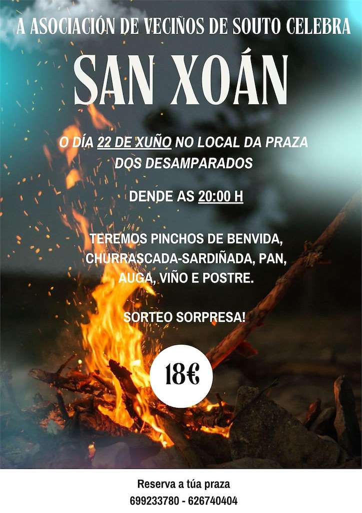 San Xoán de Souto  en Paderne