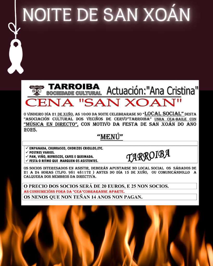  San Xoán de Tarroiba (2025) en Cedeira