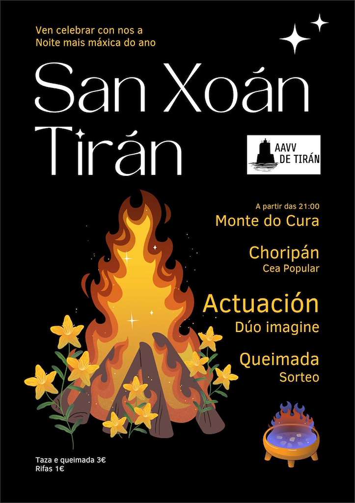 San Xoán de Tirán en Moaña