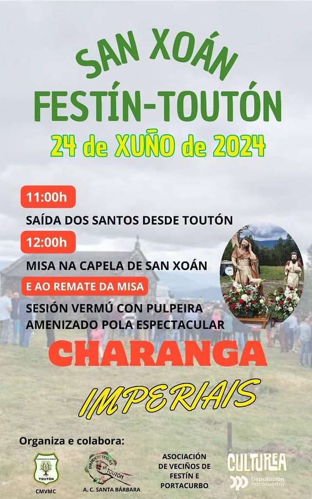 San Xoán de Toutón  en Mondariz