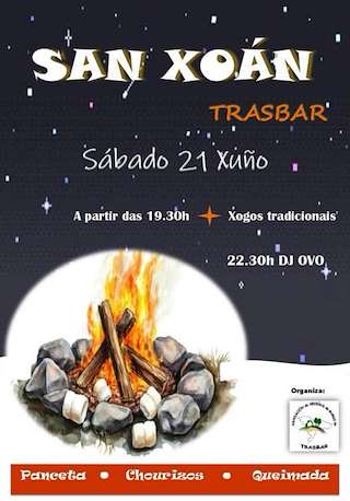 Fechas, información, programa, cartel, imágenes, mapa y ubicación de San Xoán de Trasbar   en  Cervo