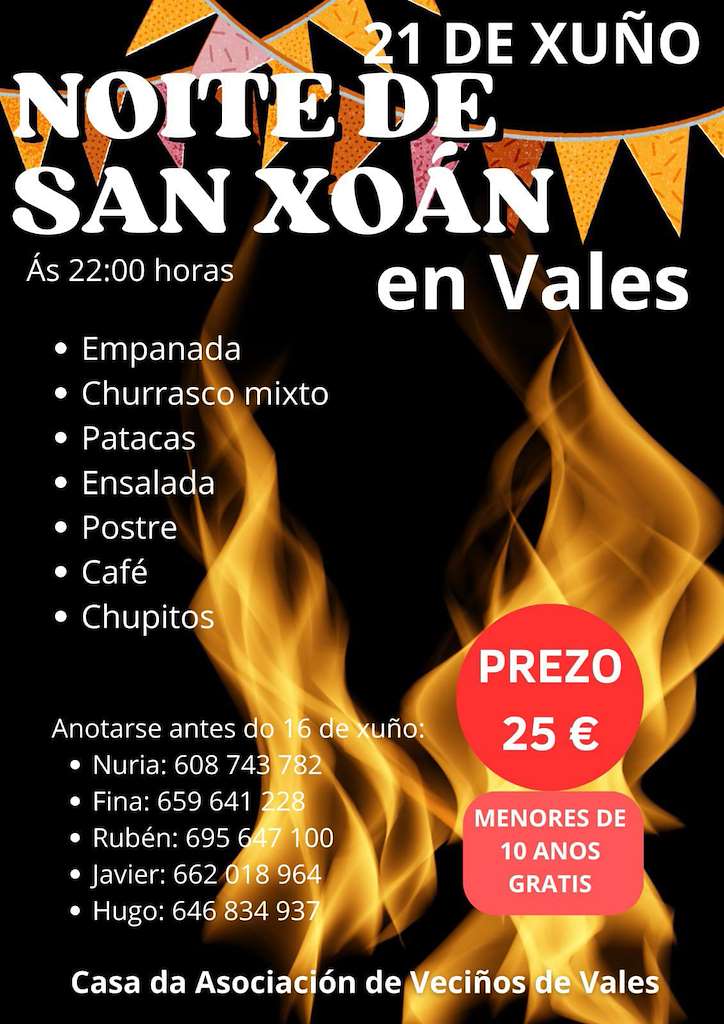 San Xoán de Vales en San Cristovo de Cea