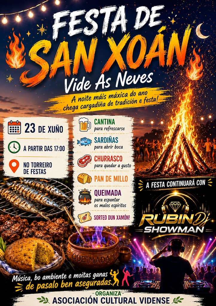 San Xoán de Vide (2026) en As Neves
