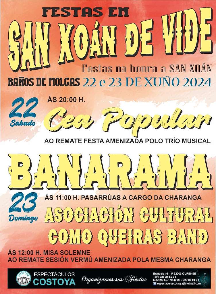 San Xoán de Vide  en Baños de Molgas