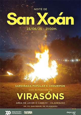 Fechas, información, programa, cartel, imágenes, mapa y ubicación de San Xoán de Viladesuso  en  Oia