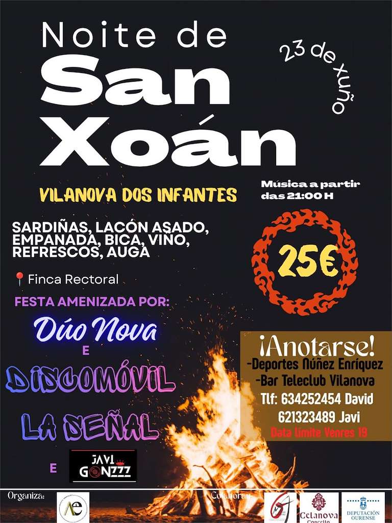 San Xoán de Vilanova dos Infantes (2026) en Celanova