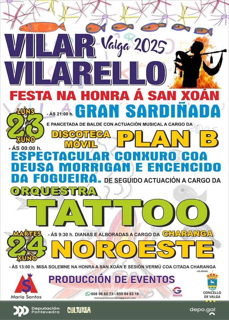 San Xoán de Vilar - Vilarello en Valga