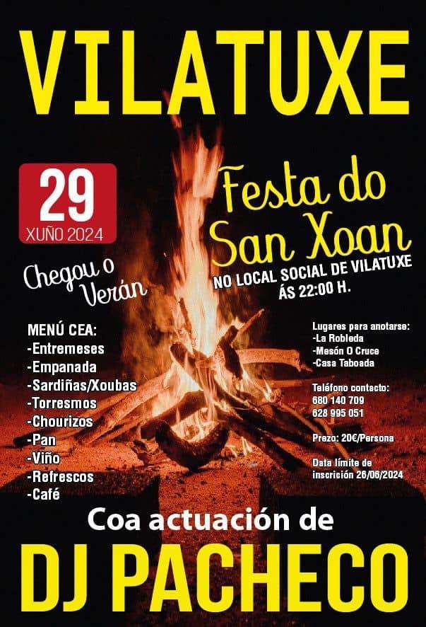 San Xoán de Vilatuxe en Lalín