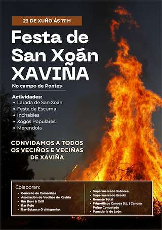 Fechas, información, programa, cartel, imágenes, mapa y ubicación de San Xoán de Xaviña  en  Camariñas