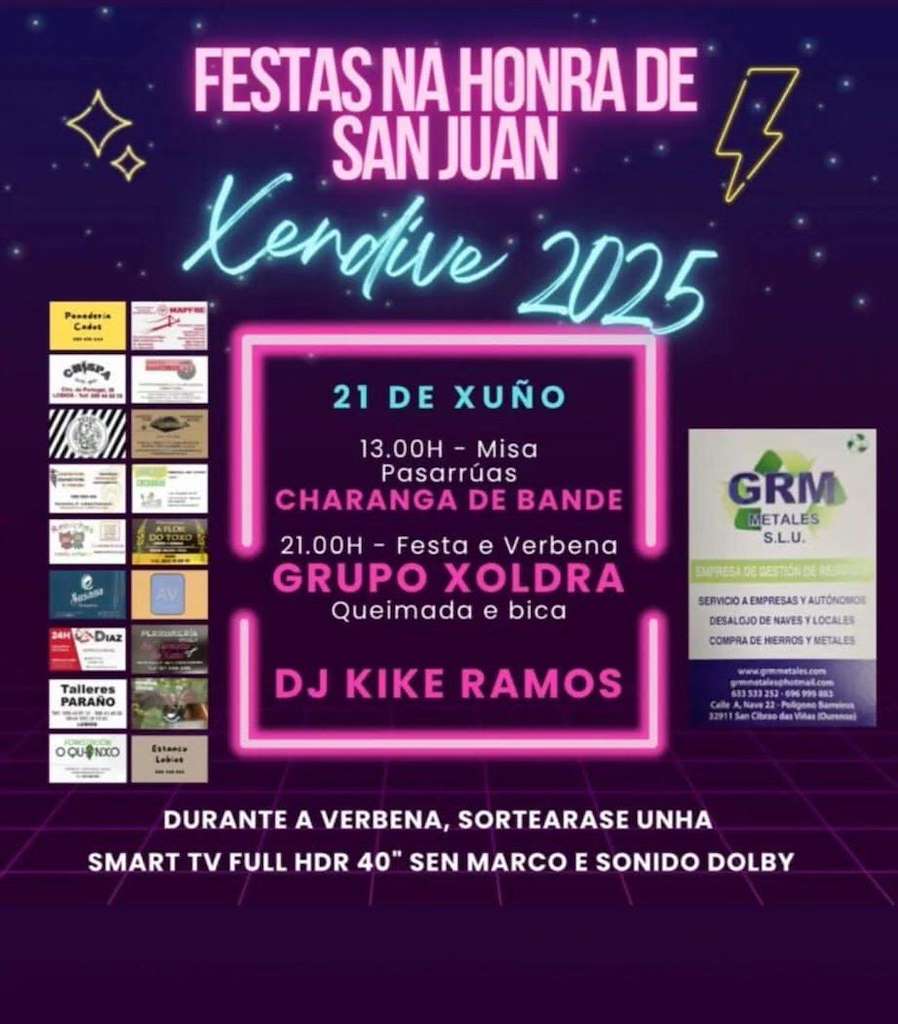 San Xoán de Xendive (2026) en Lobios