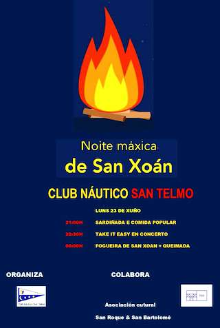 Fechas, información, programa, cartel, imágenes, mapa y ubicación de San Xoán do Club Náutico San Telmo  en  Tui