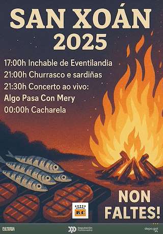 Fechas, información, programa, cartel, imágenes, mapa y ubicación de San Xoán do Recreo Cultural  en  A Estrada