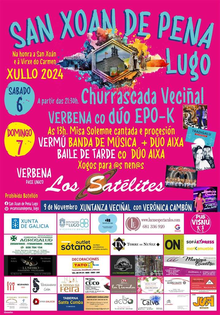 San Xoán e Virxe do Carme de San Xoán de Pena en Lugo