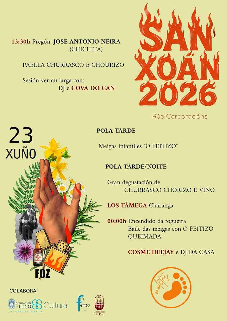 San Xoán (2026) en Foz