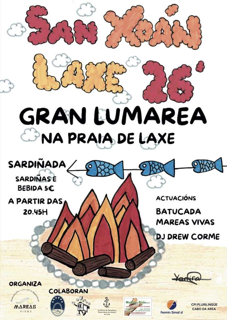 San Xoán  (2026) en Laxe