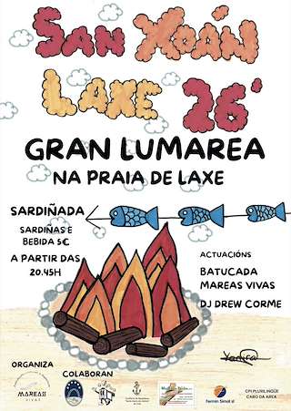 Fechas, información, programa, cartel, imágenes, mapa y ubicación de San Xoán  (2026)  en  Laxe