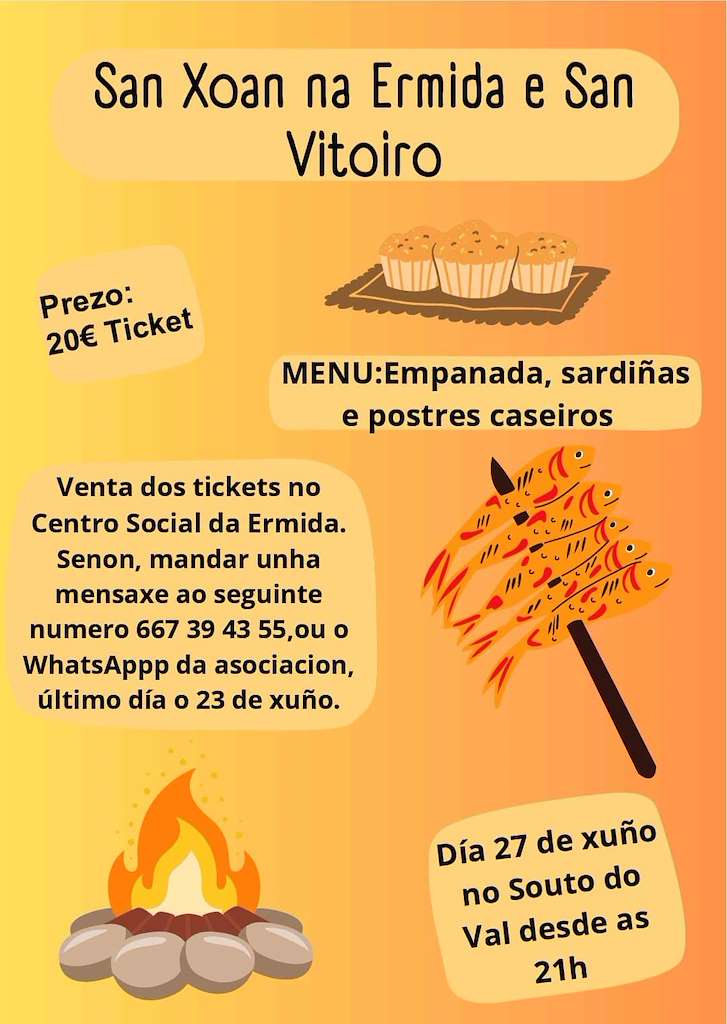 San Xoán na Ermida e San Vitoiro en Quiroga